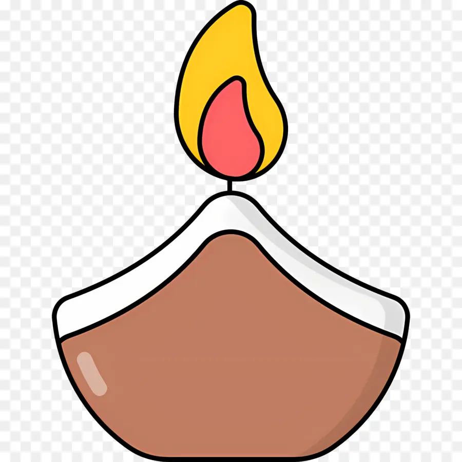 Diwali，Bougie PNG