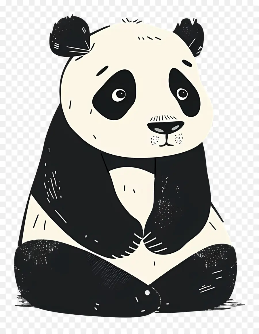 Dessin Animé De Panda，Ours De Panda PNG