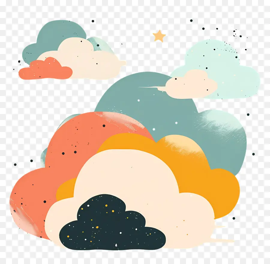 Nuages，Ciel PNG