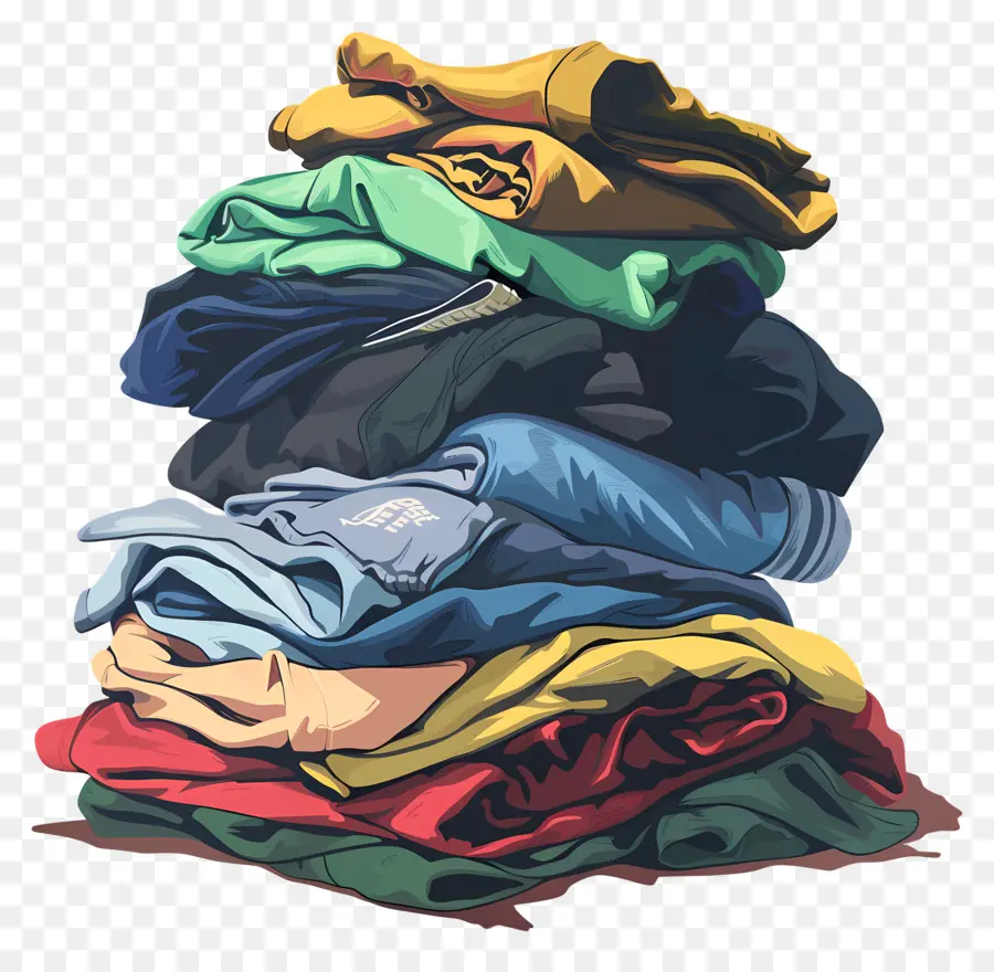 Pile De Vêtements，Vêtements PNG