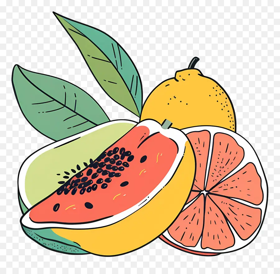 Fruits，Citron PNG