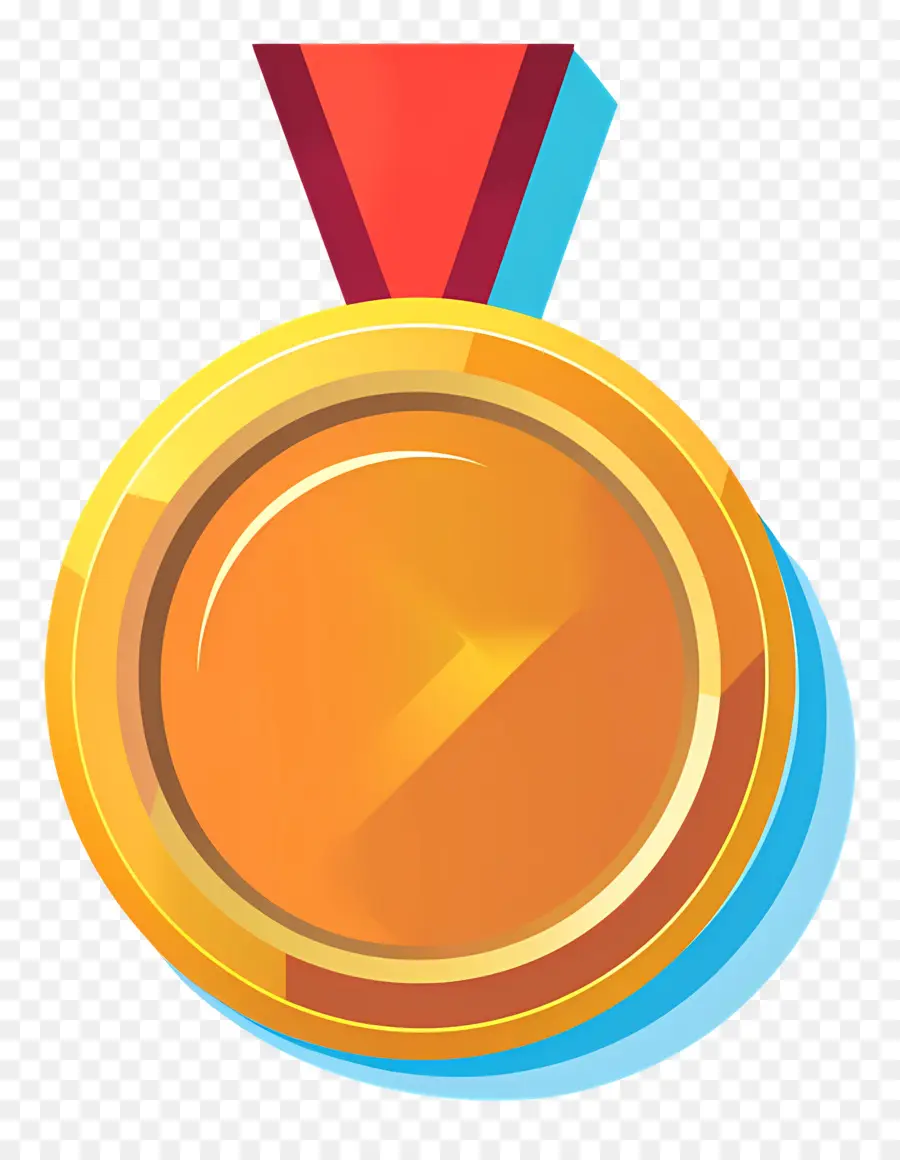 Médaille De Bronze，Médaille D'or PNG