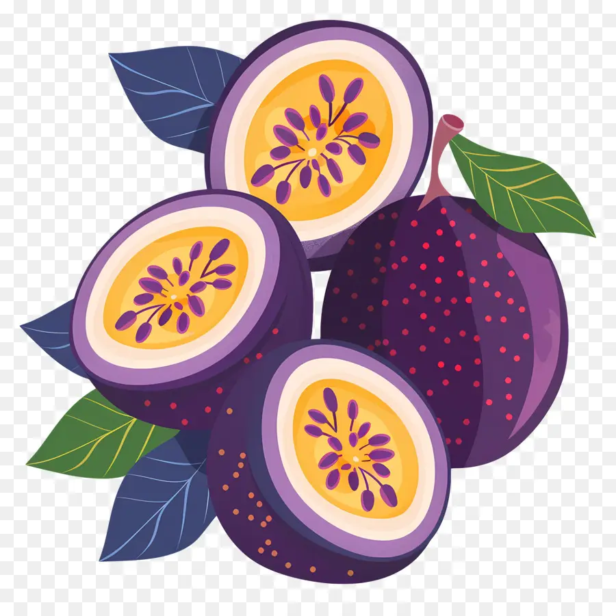 Fruit De La Passion，Fruit D'illustration PNG