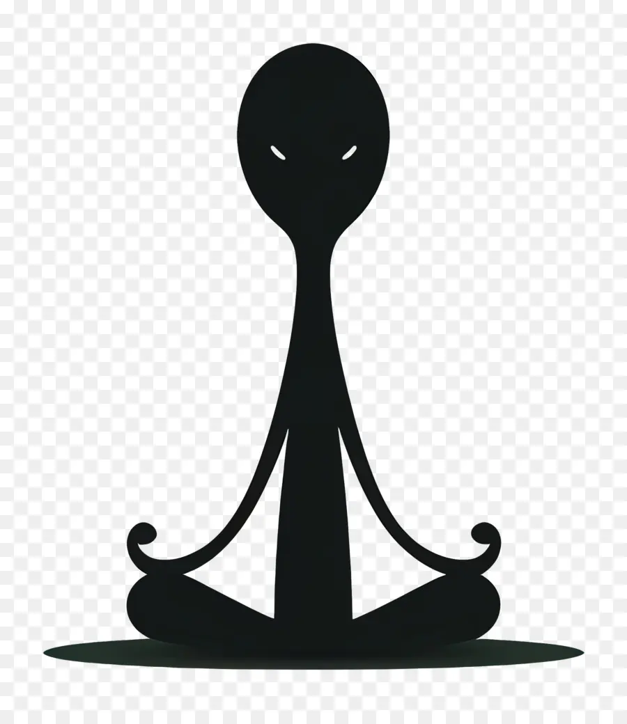 Stick Figure Meditation，Yoga PNG