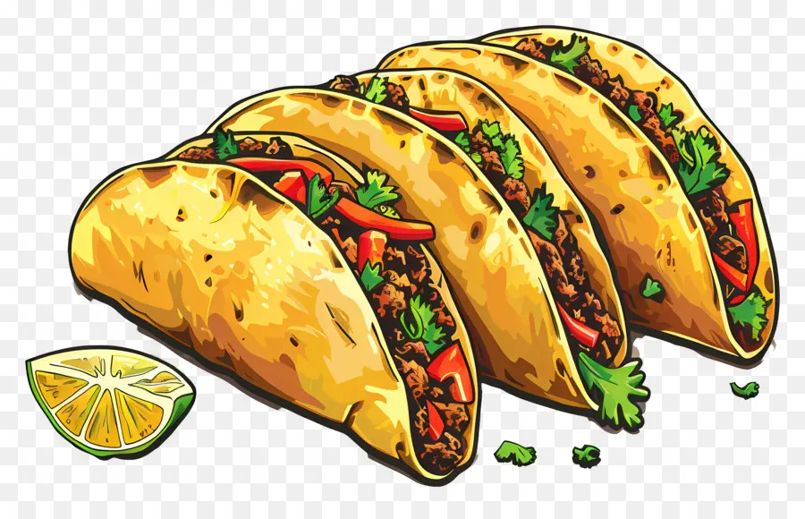 Tacos，Mexicain PNG