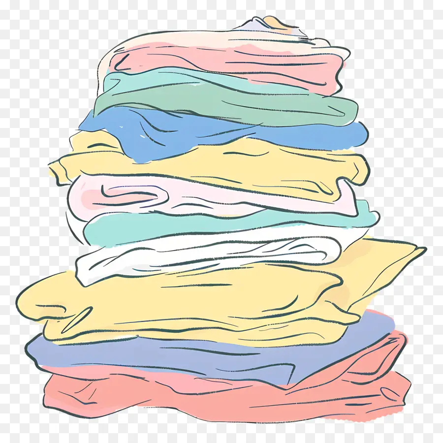 Pile De Vêtements，Vêtements PNG