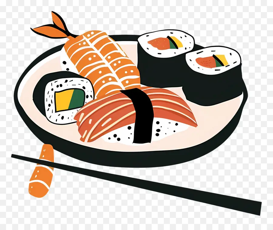 La Nourriture Japonaise，Sushi PNG