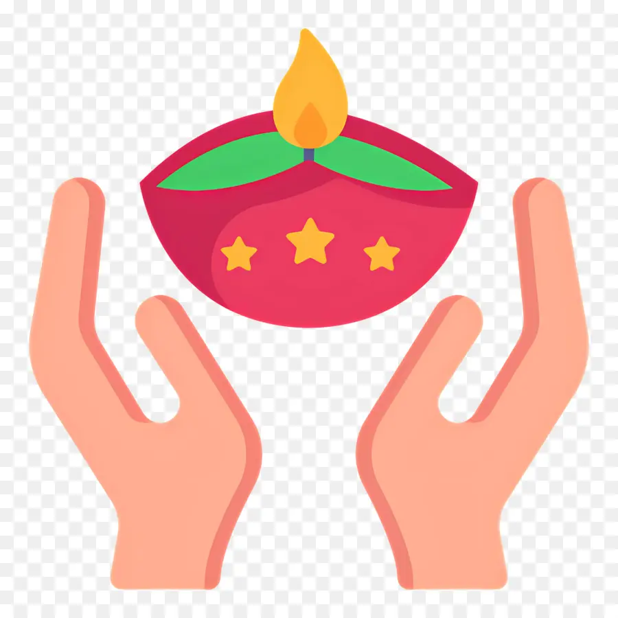 Diwali，Bougie PNG