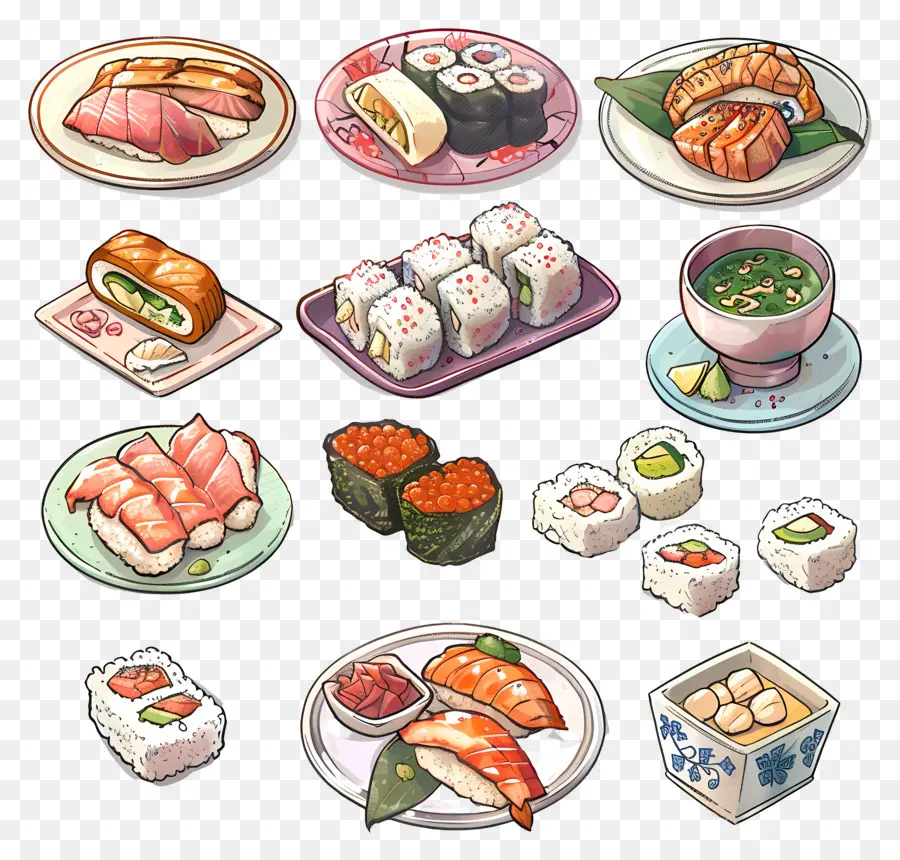 Cuisine Japonaise，Cuisine Japonaise à Tartiner PNG