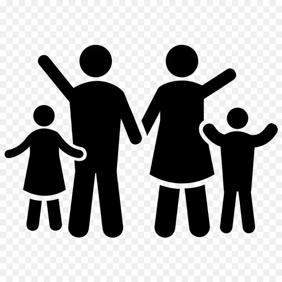 Famille，Famille Silhouette PNG