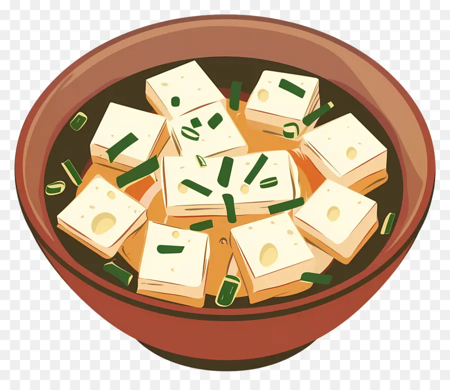 Mapo Tofu，Tofu Frit PNG