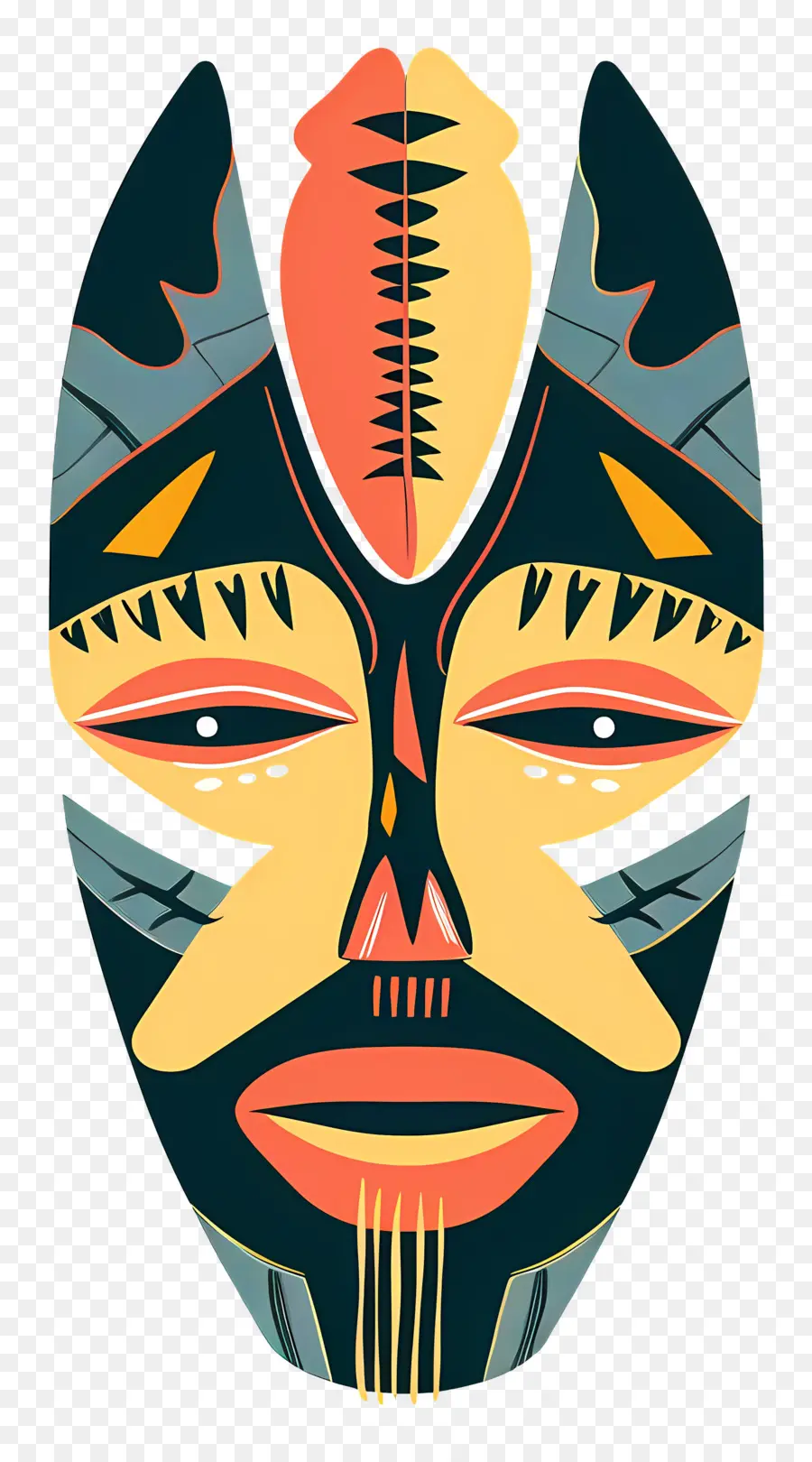 Masque Tribal，Tribal PNG