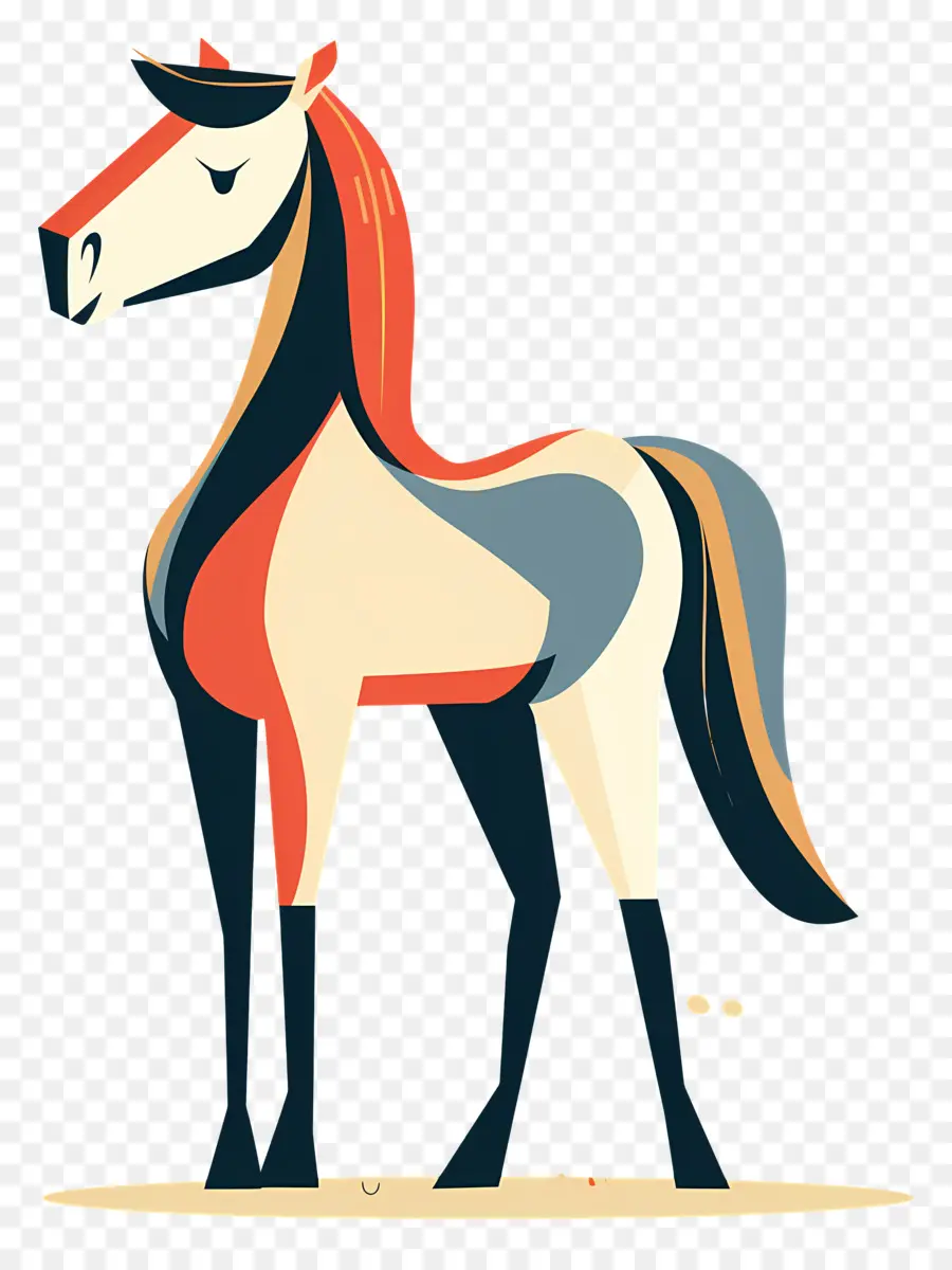 Cheval，Dessin Animé Cheval PNG