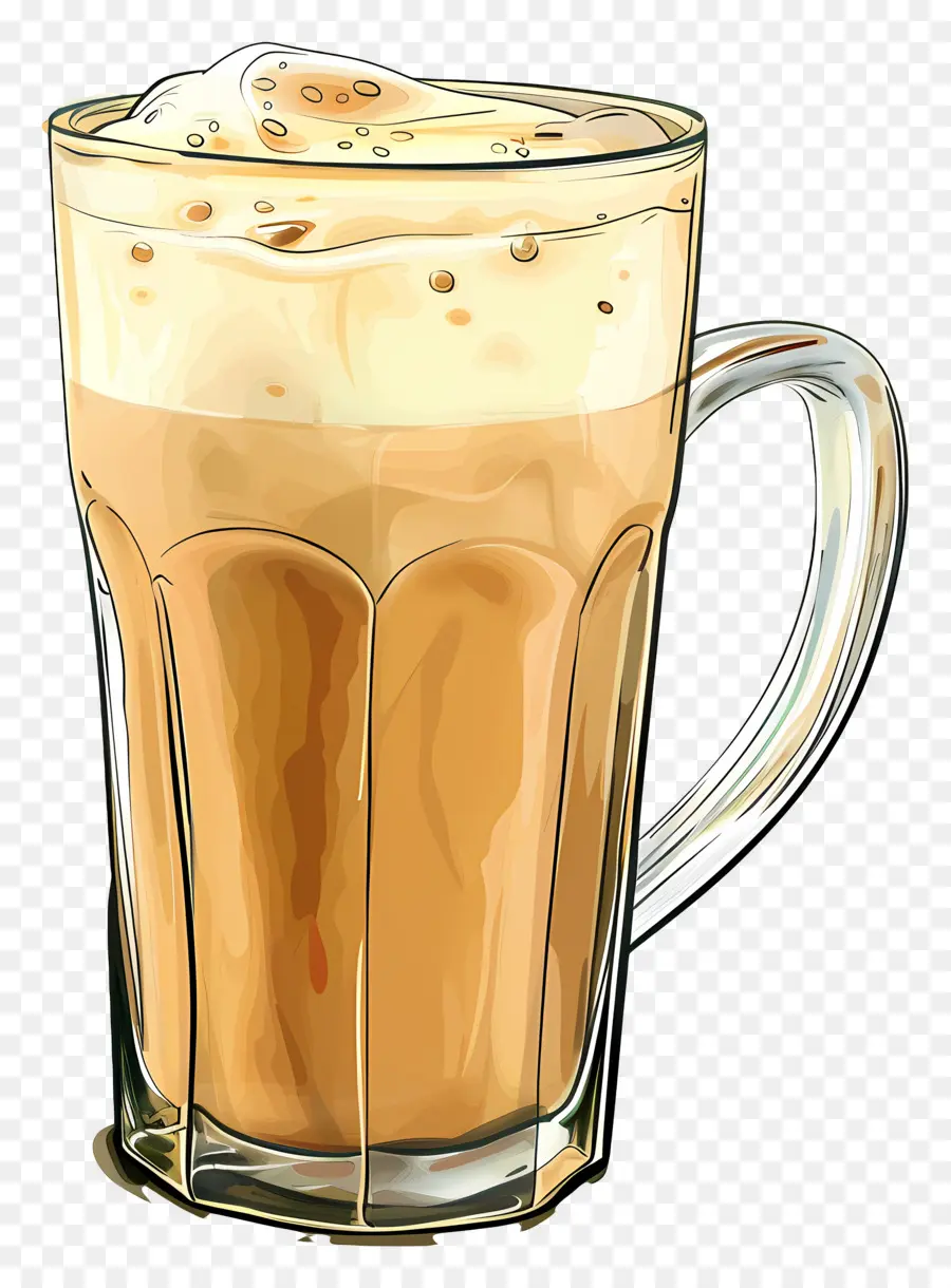 Thé Au Lait，Café Glacé PNG