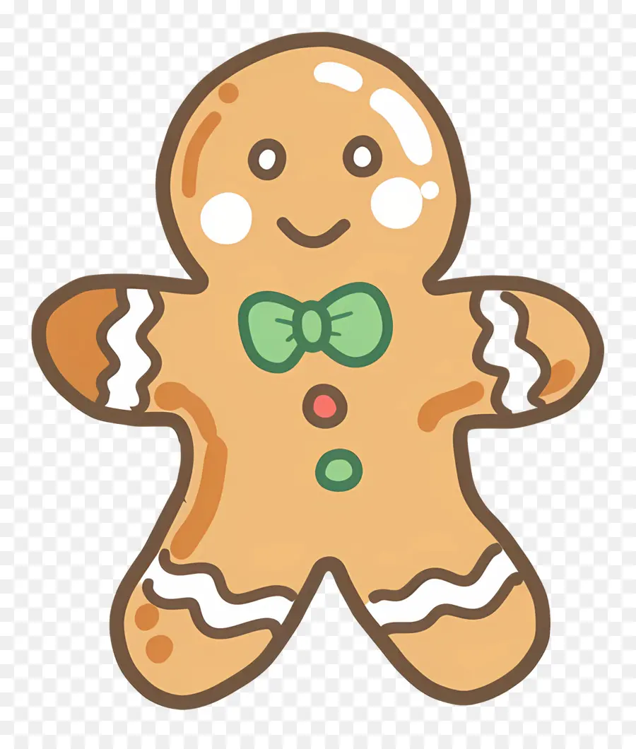 Biscuit Au Pain D'épice De Noël，Bonhomme En Pain D'épice PNG