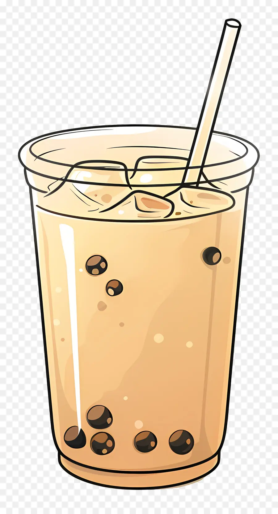 Le Thé Au Lait，Bubble Thé PNG