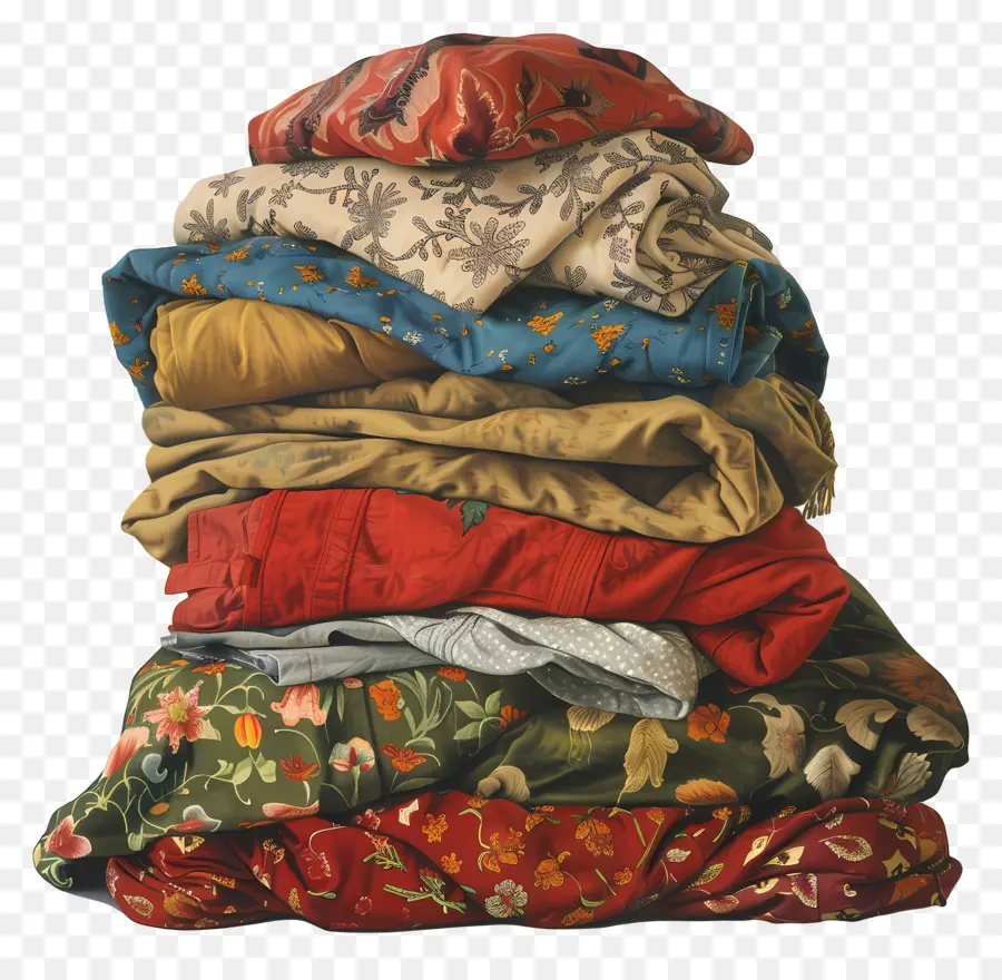 Pile De Vêtements，Vêtements PNG