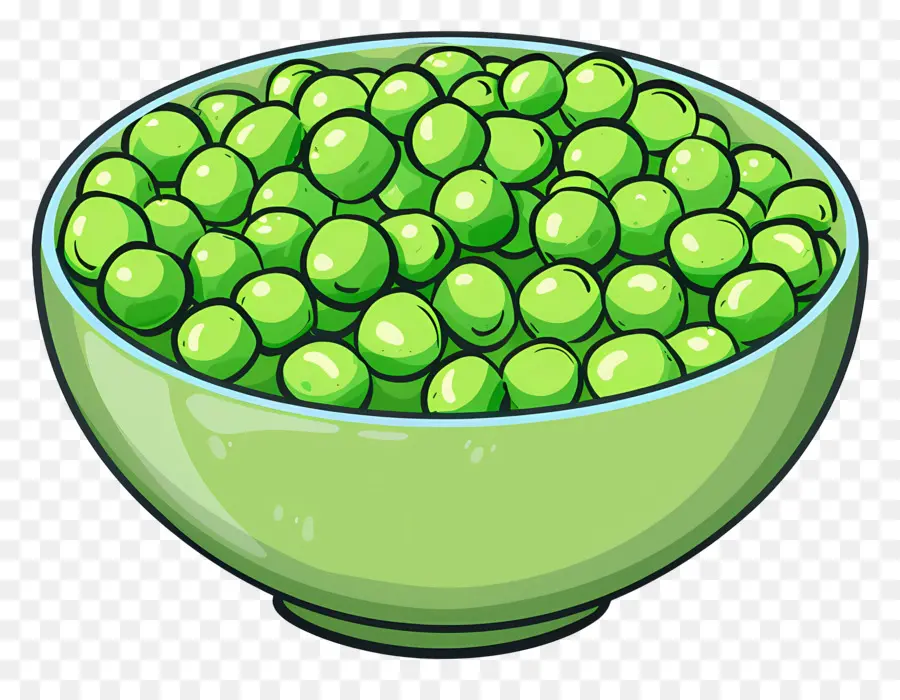 Bol De Petits Pois，Petits Pois PNG