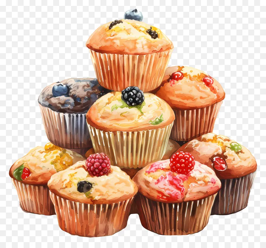 Muffins，Petits Gâteaux PNG