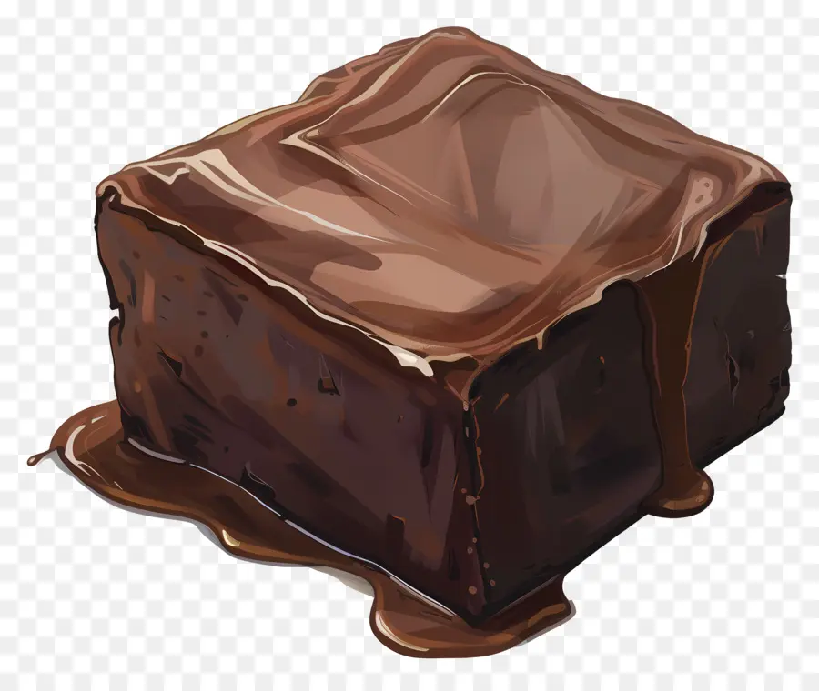 Fudge，Brownie Au Caramel PNG