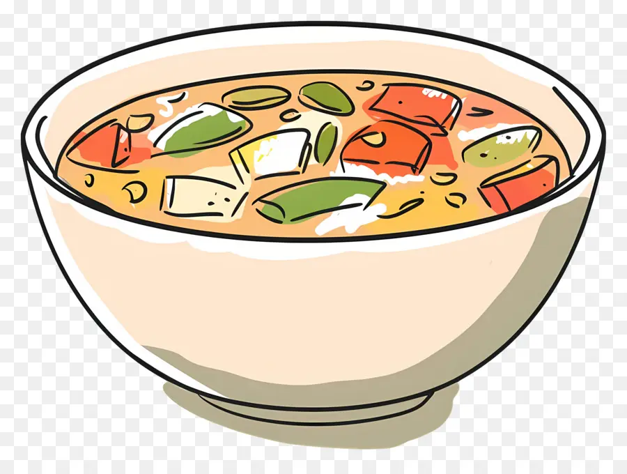 Potage épicé，Soupe PNG