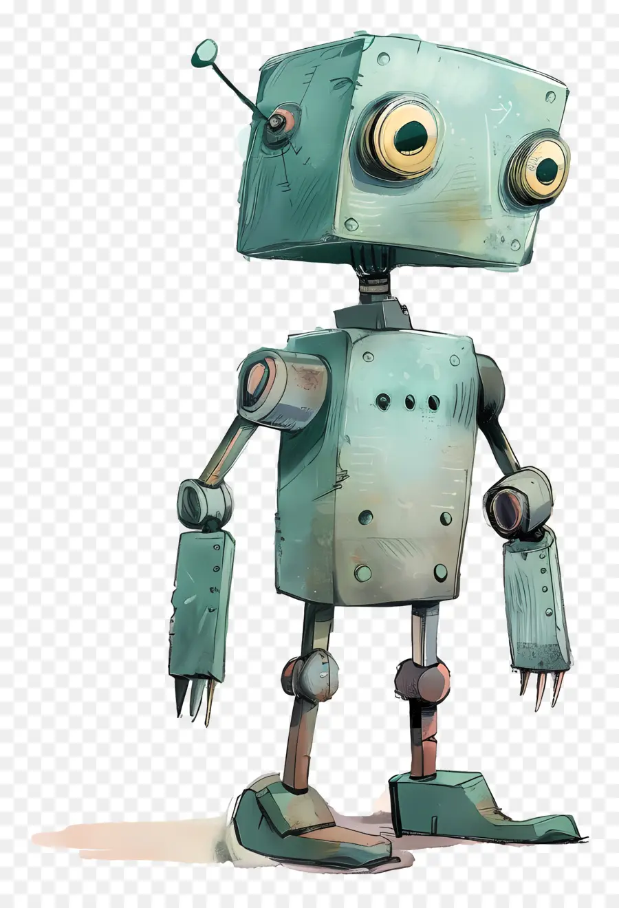 Robot De Dessin Animé，Robot PNG