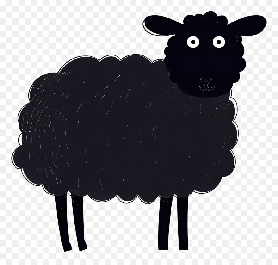 Les Moutons，Mouton Noir PNG