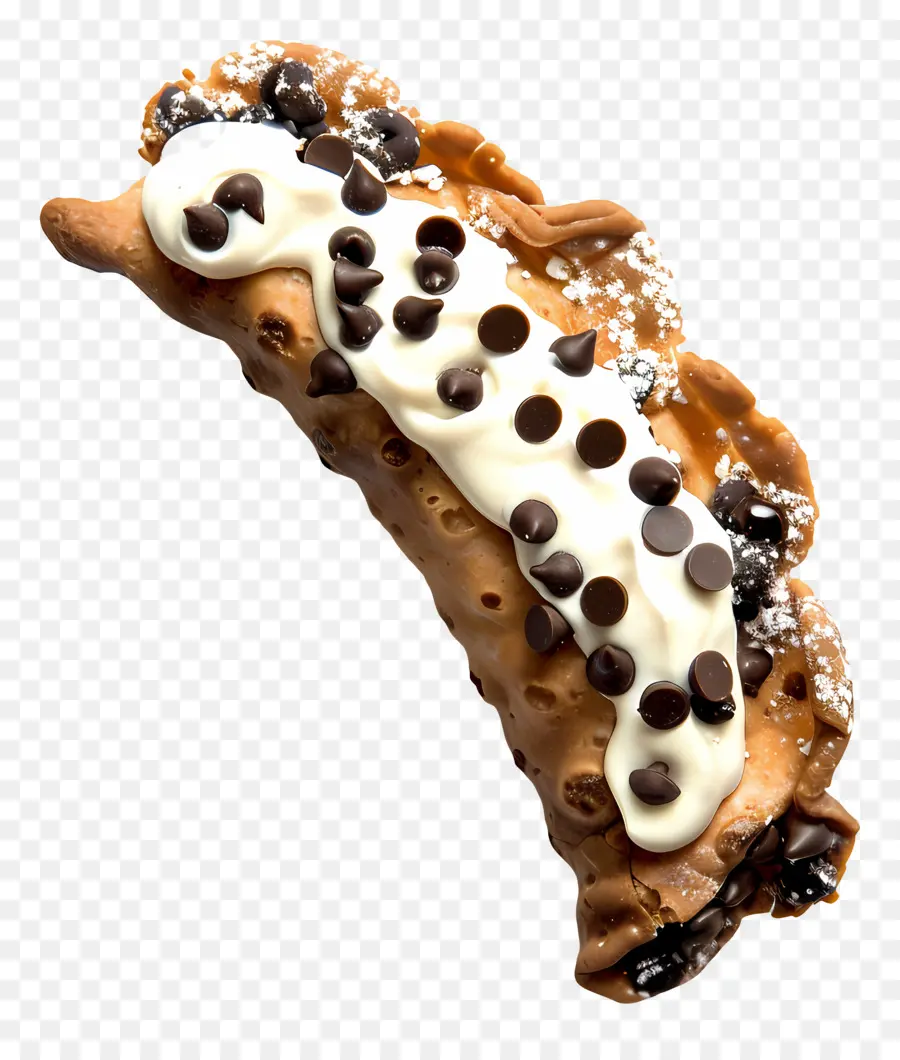 Cannoli，Pépites De Chocolat PNG