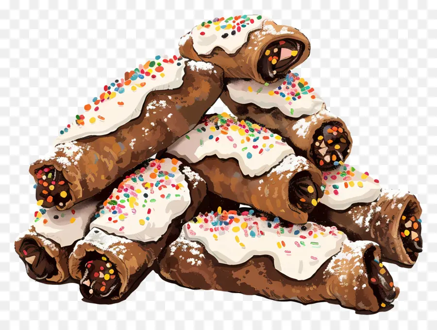 Cannoli，Pâtisserie PNG