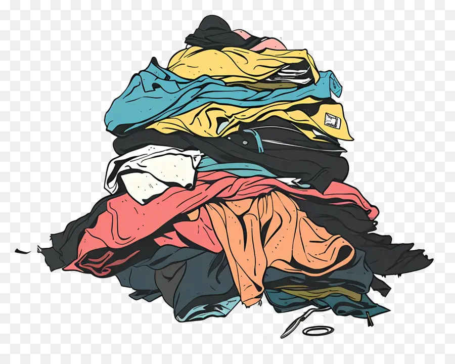 Pile De Vêtements，Vêtements PNG