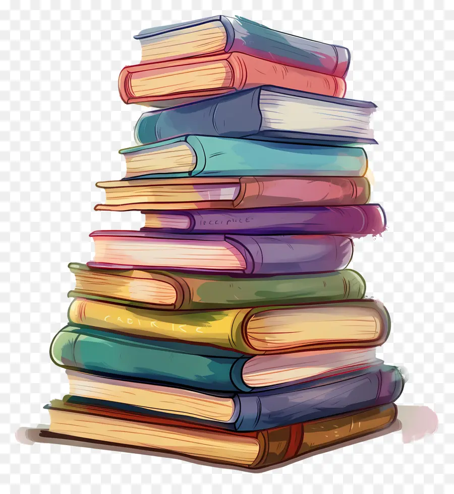 Pile De Livres，Livres PNG