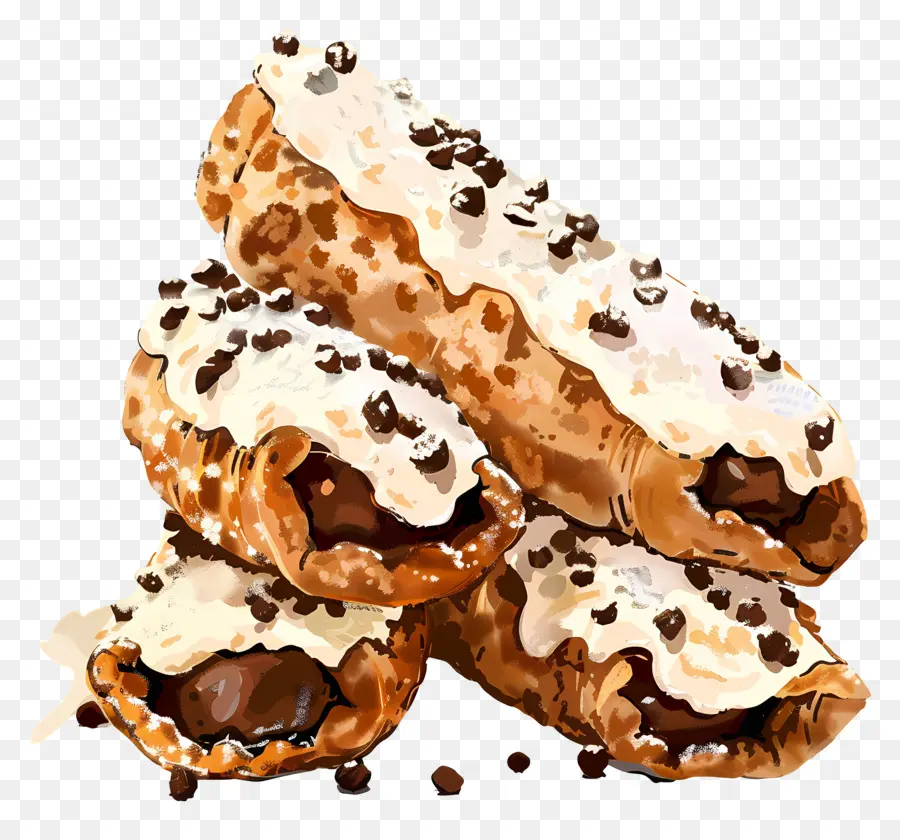 Cannoli，Pâtisserie PNG