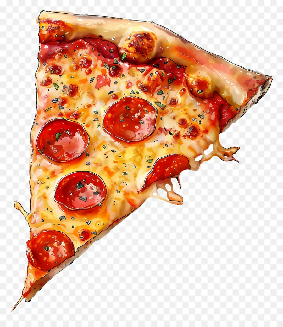 Tranche De Pizza，Fromage PNG