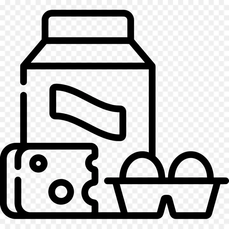 Lait Et Oeuf，Produits Laitiers PNG