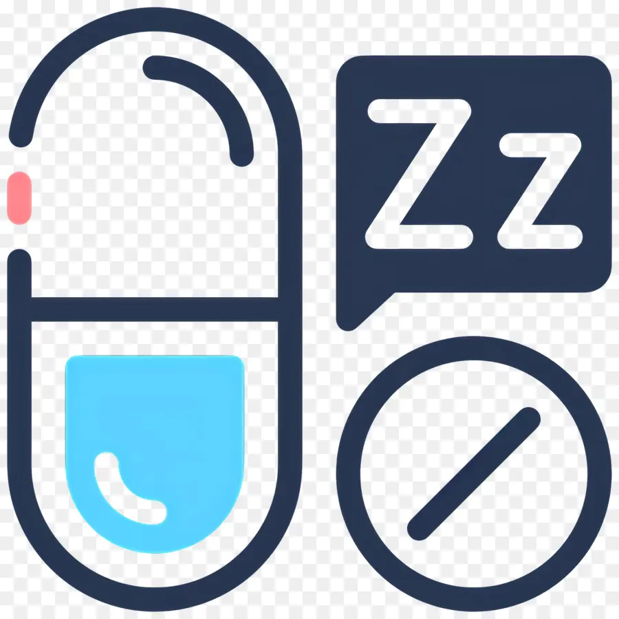 Symbole De Pilule Et De Sommeil，Pilule PNG