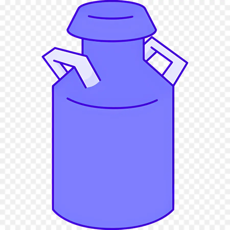 Bidon De Lait Bleu，Lait PNG