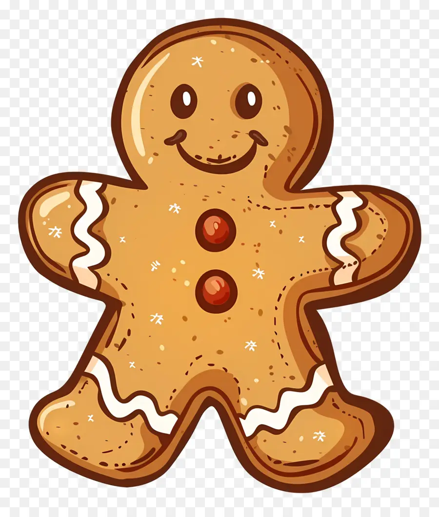 Biscuit Au Pain D'épice De Noël，Bonhomme En Pain D'épice PNG