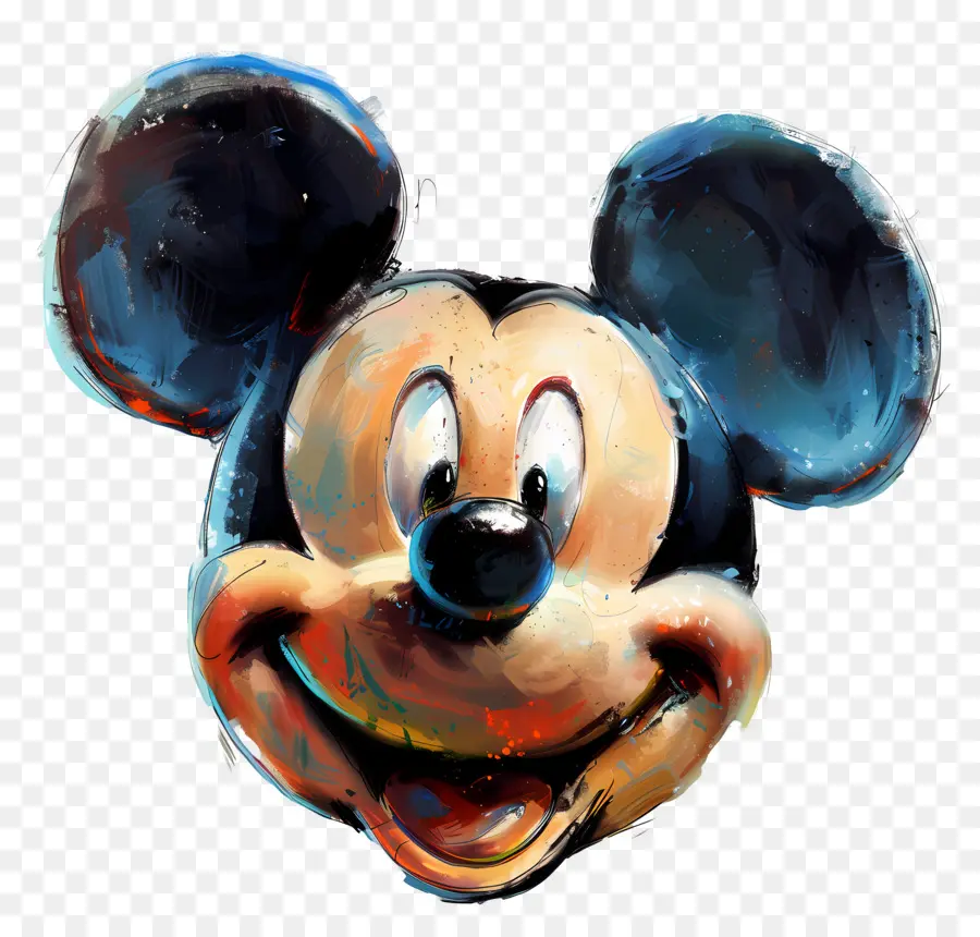 Tête De Mickey Mouse，Mickey Mouse PNG