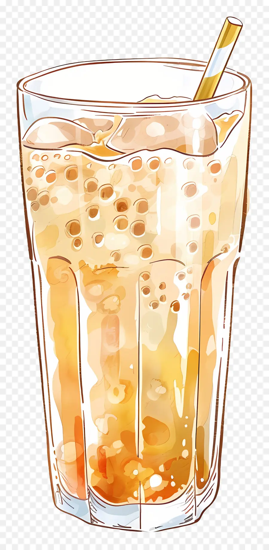 Thé Au Lait，Thé Aux Bulles PNG