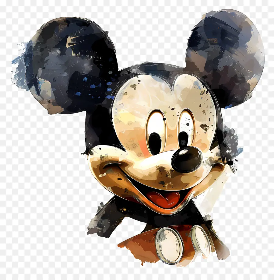 Tête De Mickey Mouse，Mickey Mouse PNG