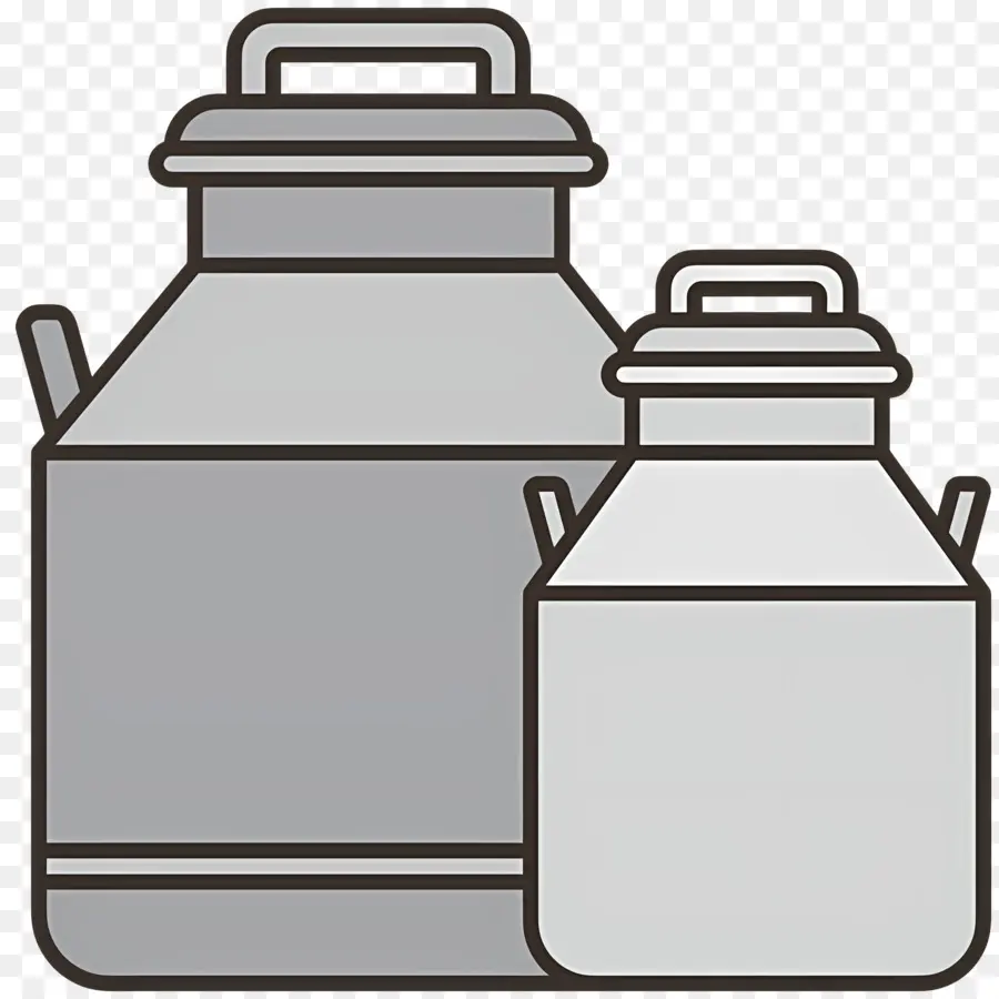 Récipient à Lait，Bidons De Lait PNG