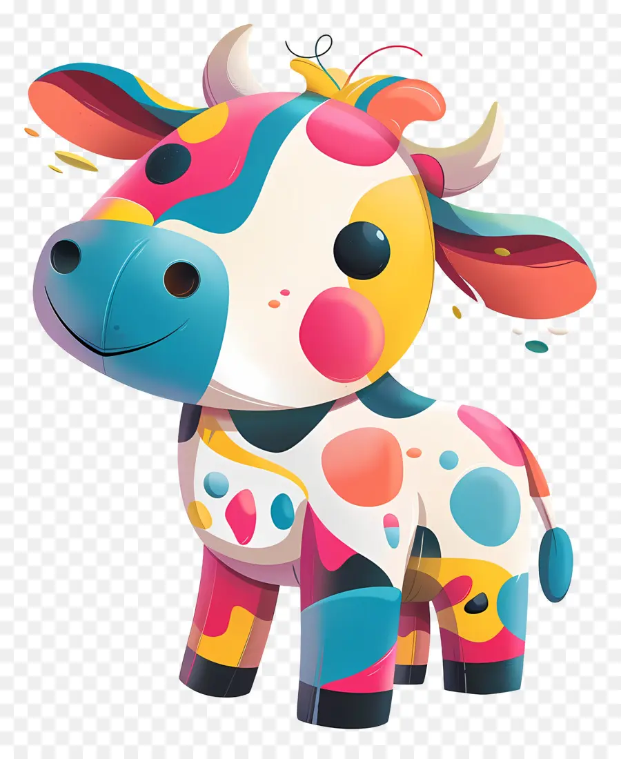 Vache，Coloré PNG