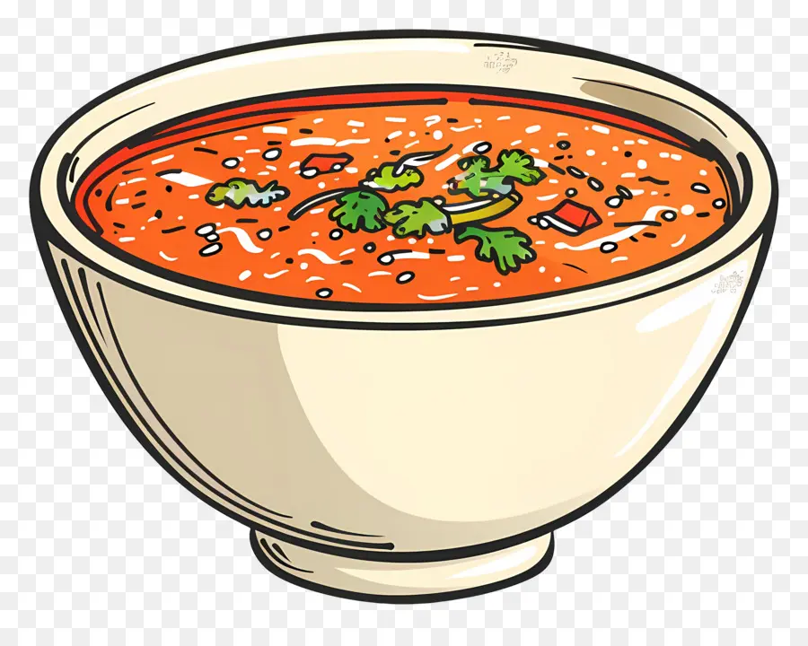 Potage épicé，Soupe Rouge PNG