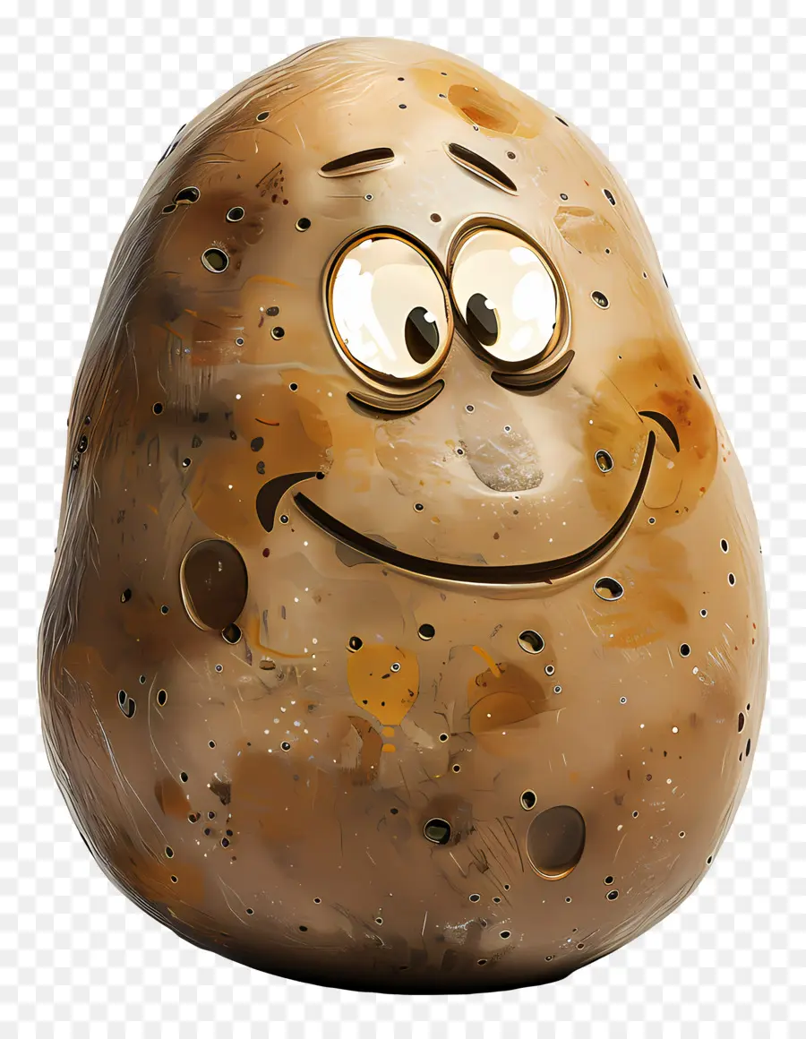 Pomme De Terre，Pomme De Terre Souriante PNG