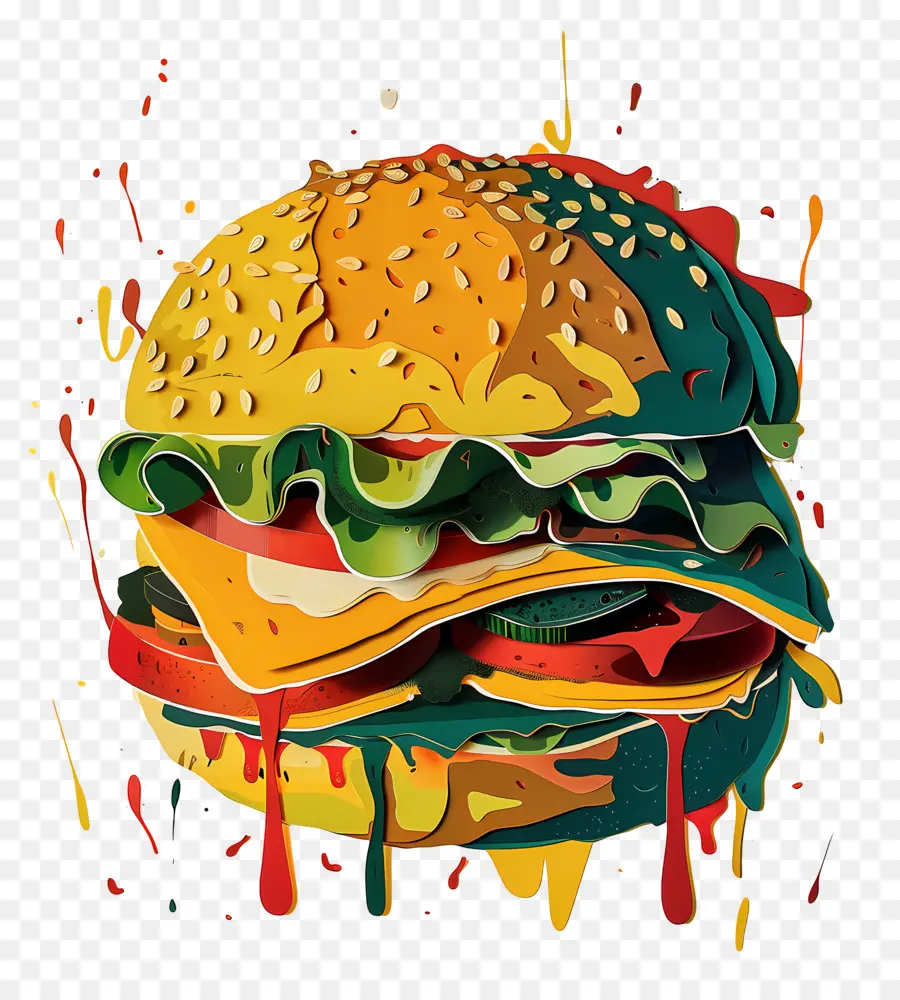 Hamburger，Fromage PNG