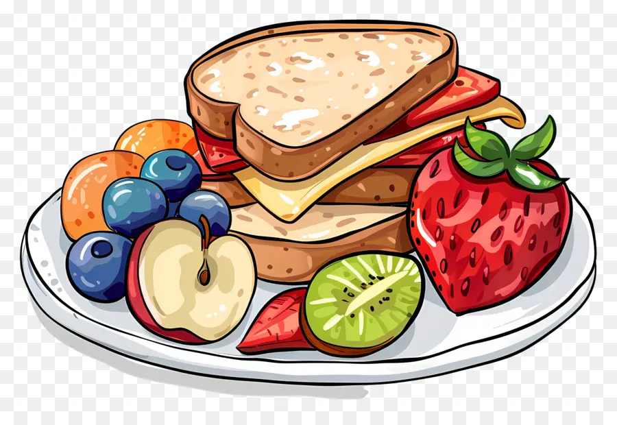 Sandwich，Fruits PNG