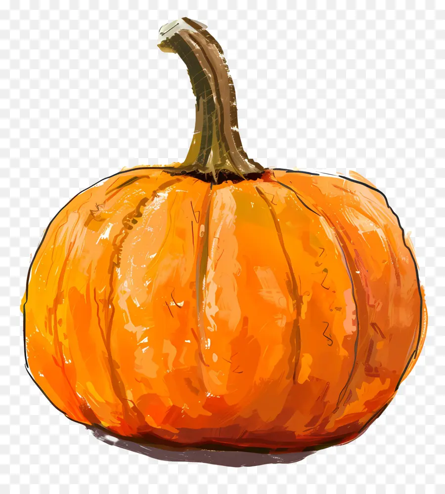 Citrouille，Orange PNG