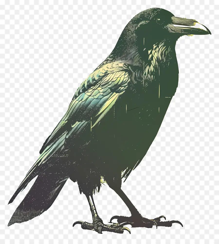 Corbeau，Oiseau Noir PNG