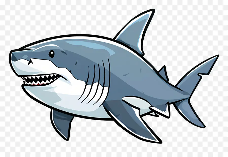 Requin De Dessin Animé，Poisson PNG