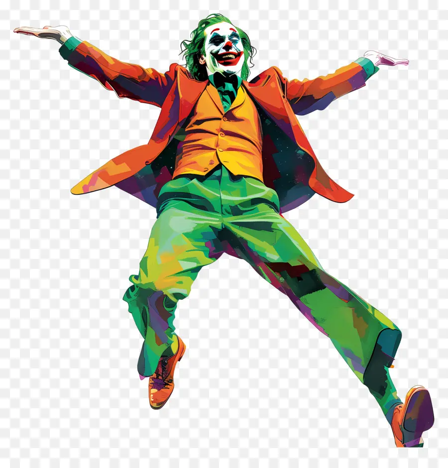 Joker，Coloré Clown PNG